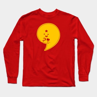 Commie Comma! Long Sleeve T-Shirt